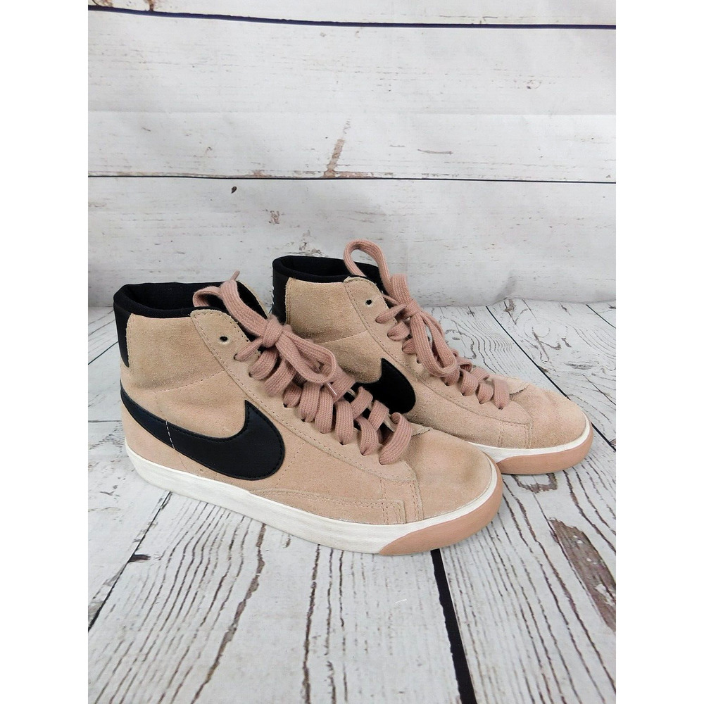 Nike Womens Blazer Mid Vintage Suede Particle Pink Size 5 Sneakers 917862-601